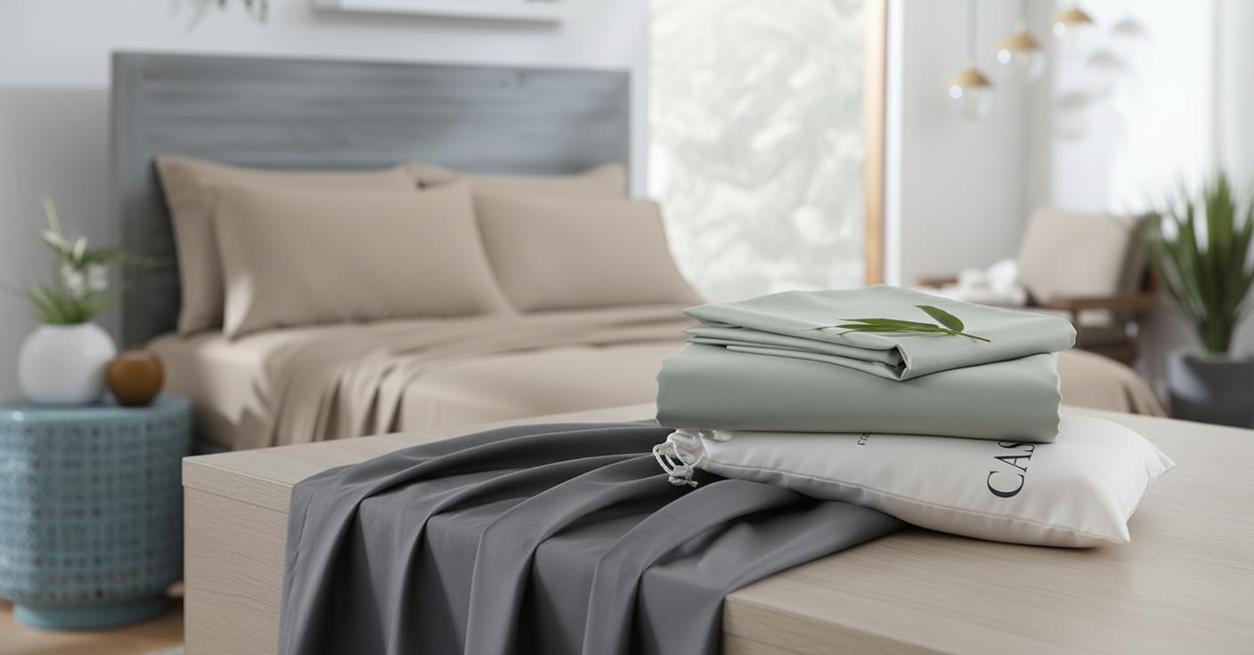 Best Hypoallergenic Eucalyptus Bedding Set - Breathable, Silky-Soft, Deep Pockets