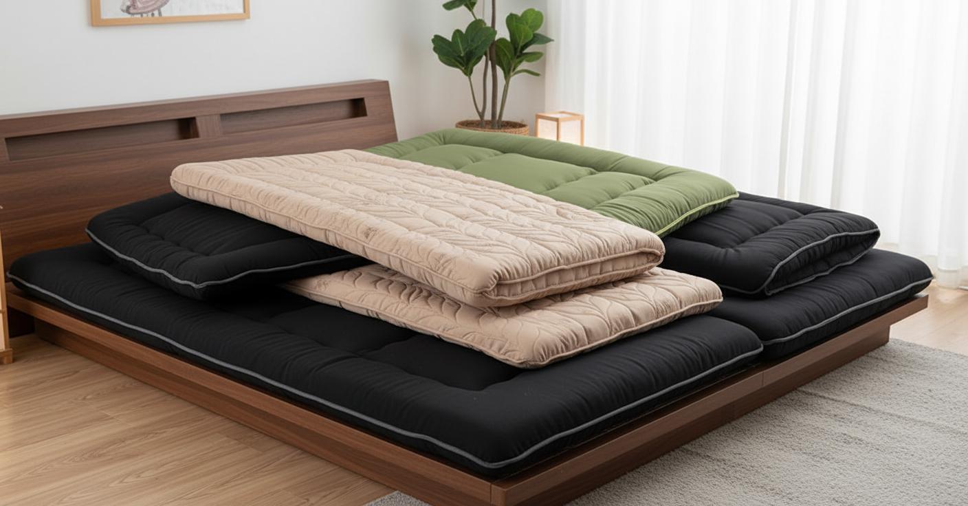 Best Japanese Futon Mattress - Portable, Foldable and Washable Cotton Cover