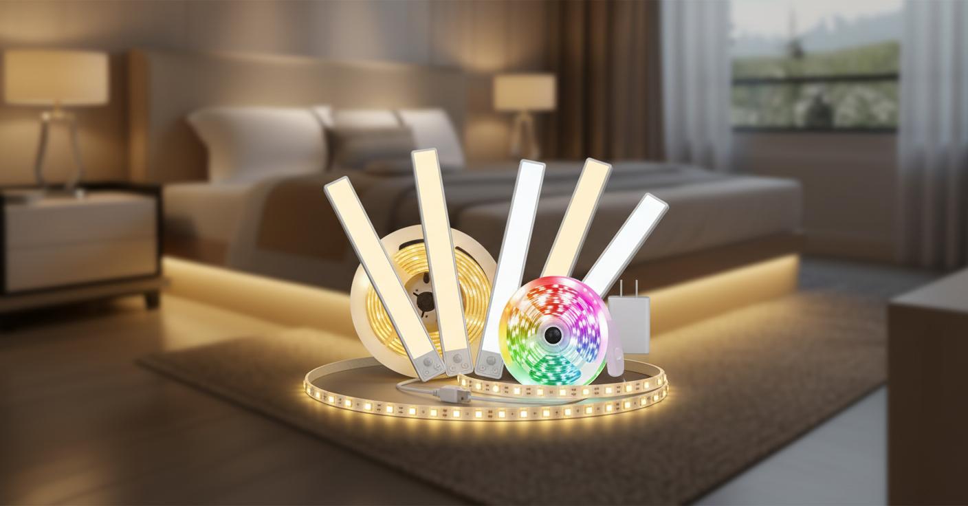 Best LED Under-Bed Motion Lights - Hands-Free Activation, Gentle Illumination, Energy Efficient