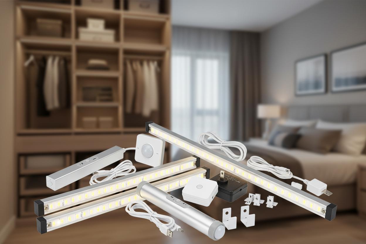 Best Modular Closet Lighting Systems - Rechargeable, Eye-Friendly LED Lights, Ideal for Closets and Pantries