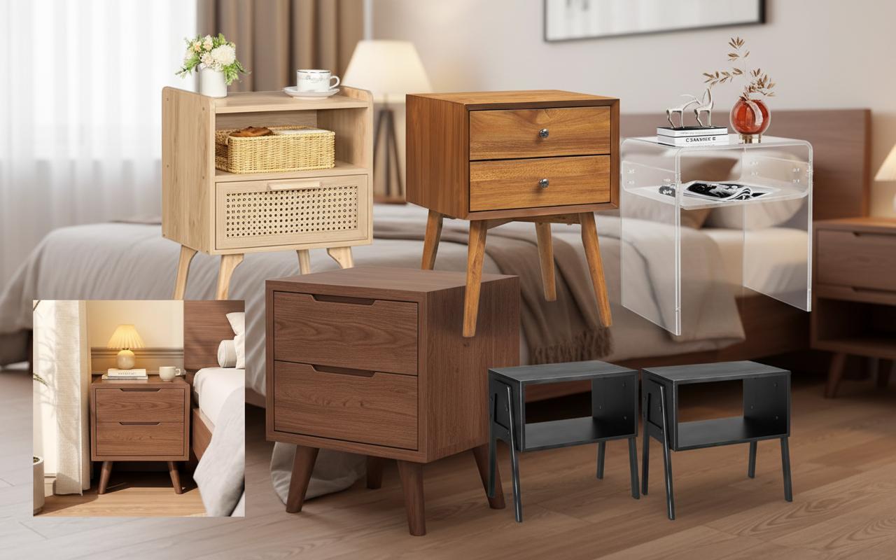 Best Modular Nightstand - Space-Saving, Stylish Boho Design, Versatile Organization