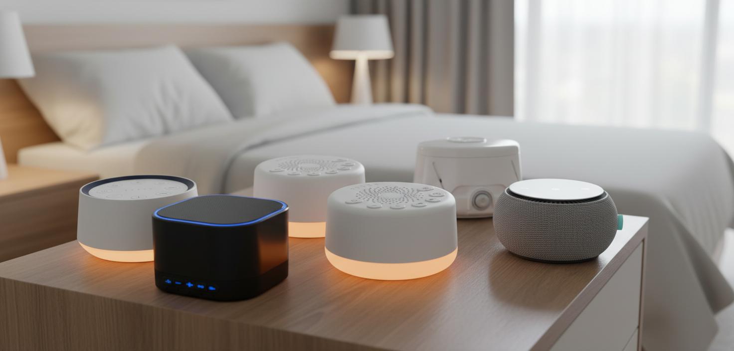 Best Noise-Canceling Sleep Machine - Enhances Sleep Quality, Natural Soothing Sounds, Effective Noise Reduction