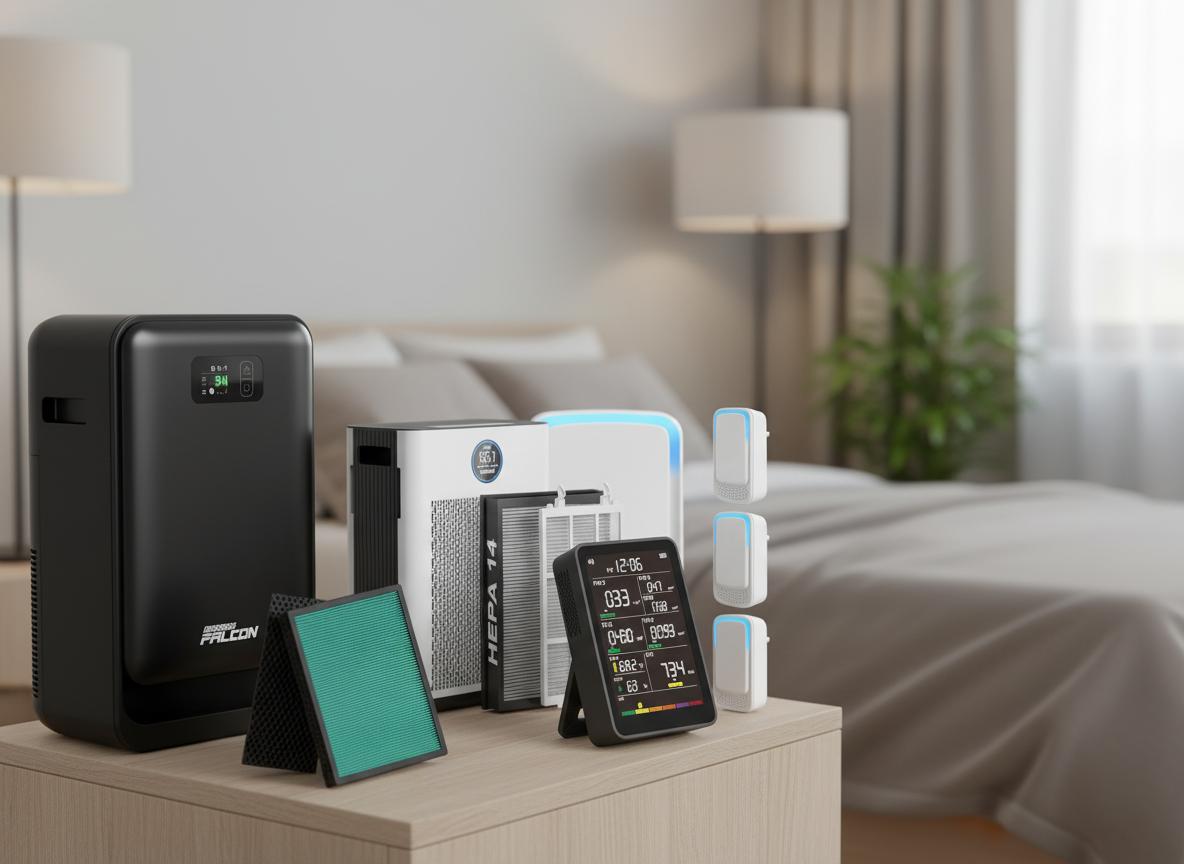 Best Oxygenating Air-Purifying Moss Frames - Powerful Multi-Stage Purification, Smart WiFi Control, Real-Time PM2.5 Monitoring