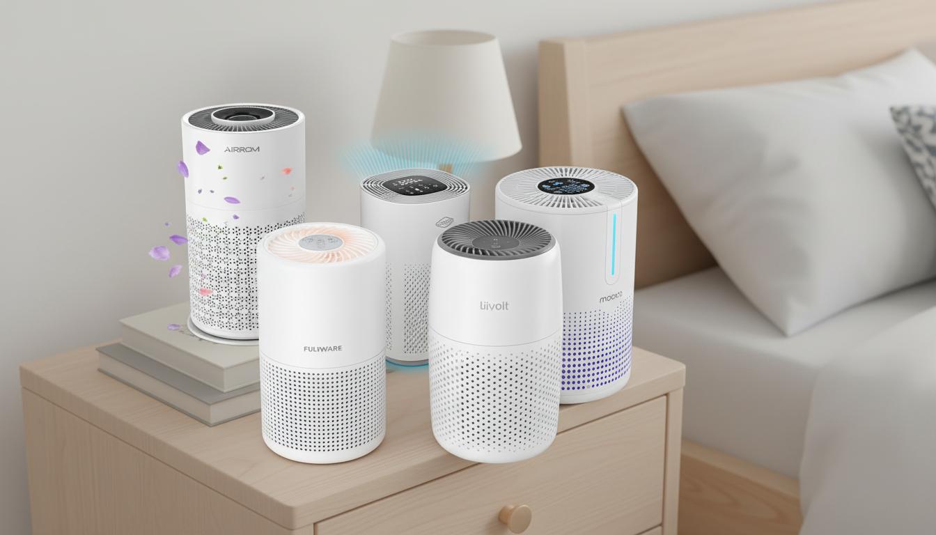 Best Portable Bedroom Air Purifier - Effective Odor Removal, Allergen Elimination, and Pet-Friendly Design