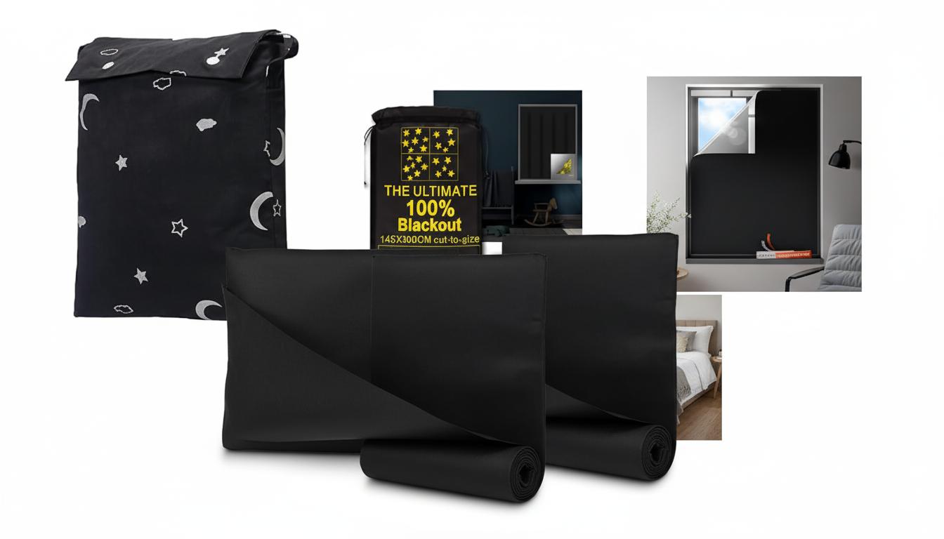 Best Portable Blackout Window Covers - Effective Sunlight Blocking, Enhanced Privacy, Easy Installation