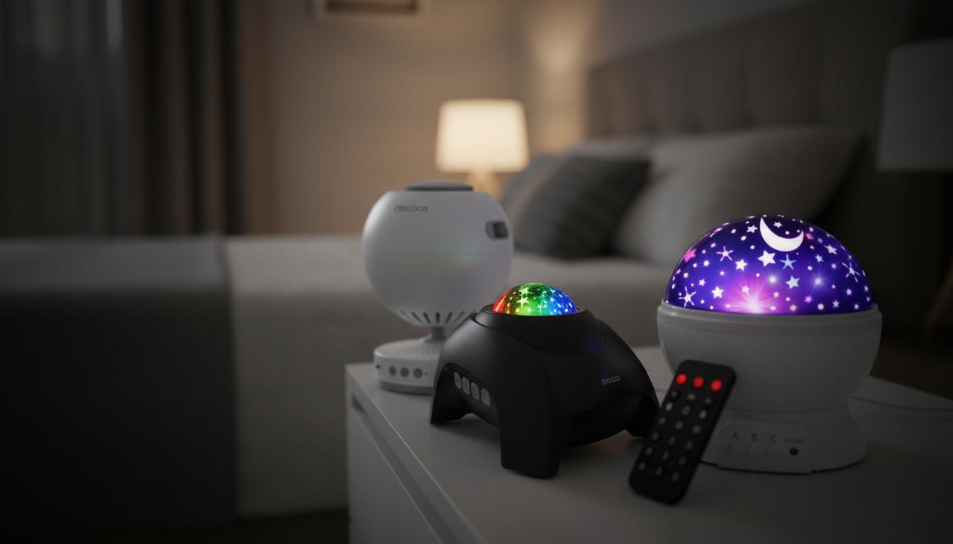 Best Projection Ceiling Night Light - Soothing Starry Ambiance, Adjustable Brightness, Easy Installation