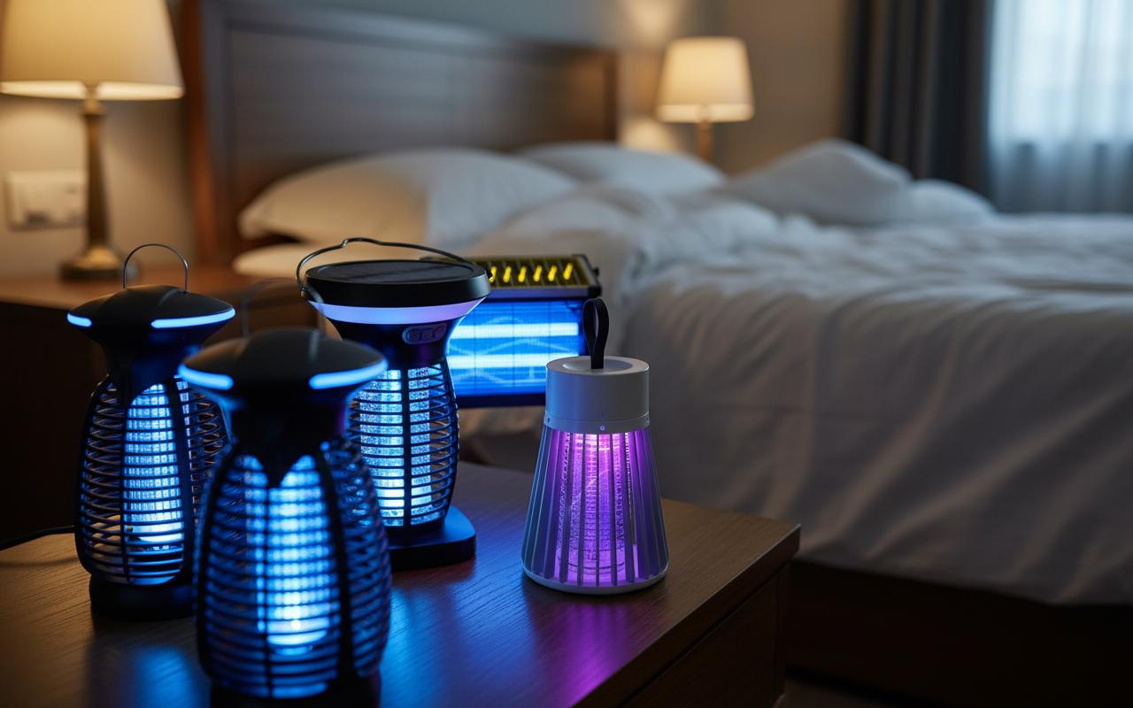 Best Rechargeable Mosquito Zapper Lamp - Portable, Versatile for Indoor and Outdoor Use, Efficient Mosquito Control