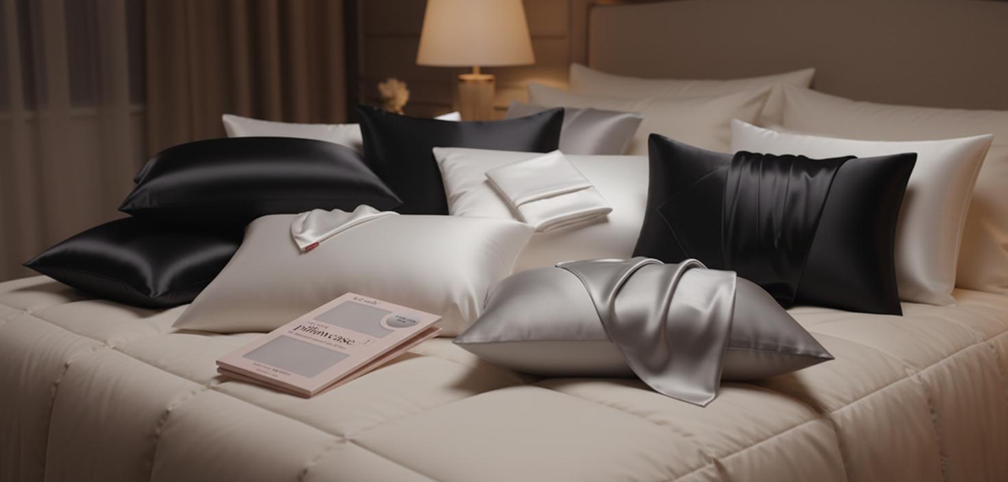 Best Satin Pillowcase Set - Reduces Hair Frizz, Minimizes Skin Wrinkles, Enhances Sleep Comfort