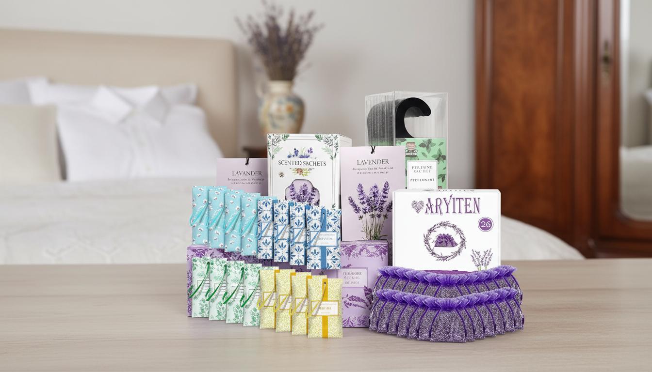 Best Scented Closet Sachets - Long-Lasting Jasmine Fragrance, Freshness, and Elegant Aroma