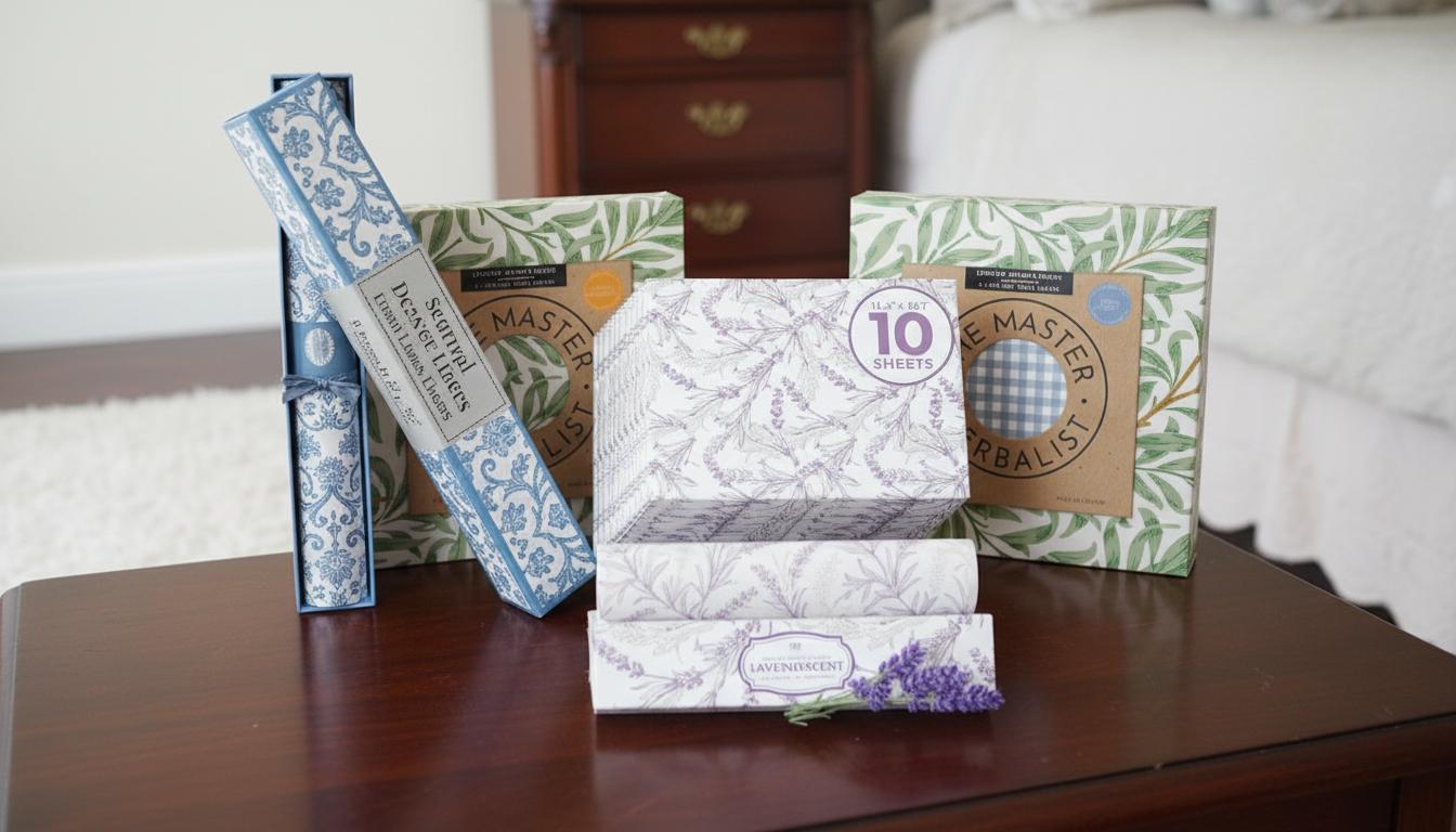 Best Scented Luxury Drawer Liners - Freshness, Protection, Non-Adhesive Design