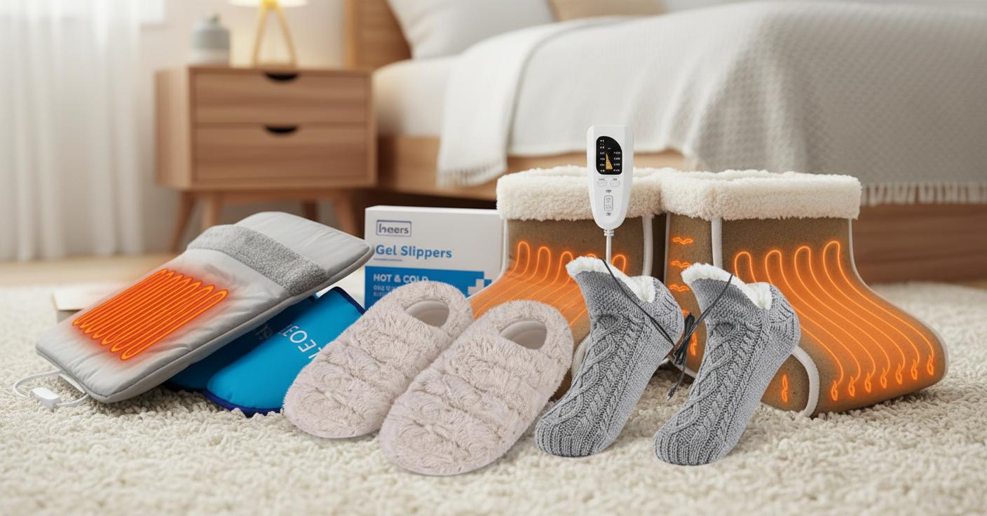 Best Smart Heated Slippers - Customizable Warmth, Ultimate Comfort, and Long-Lasting Battery Life