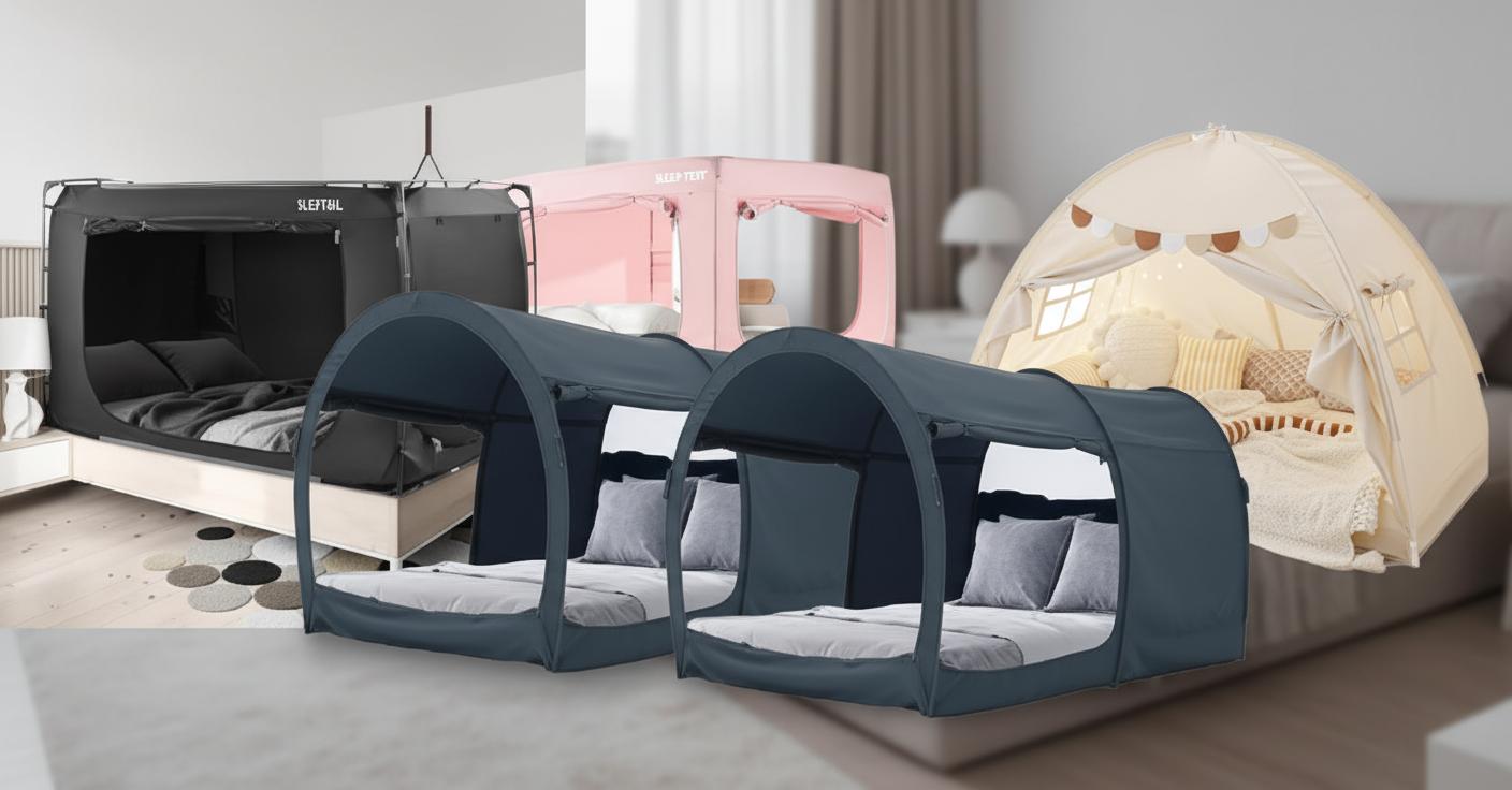 Best Soundproof Bed Canopy - Cozy Privacy, Breathable Fabric, Mosquito Protection