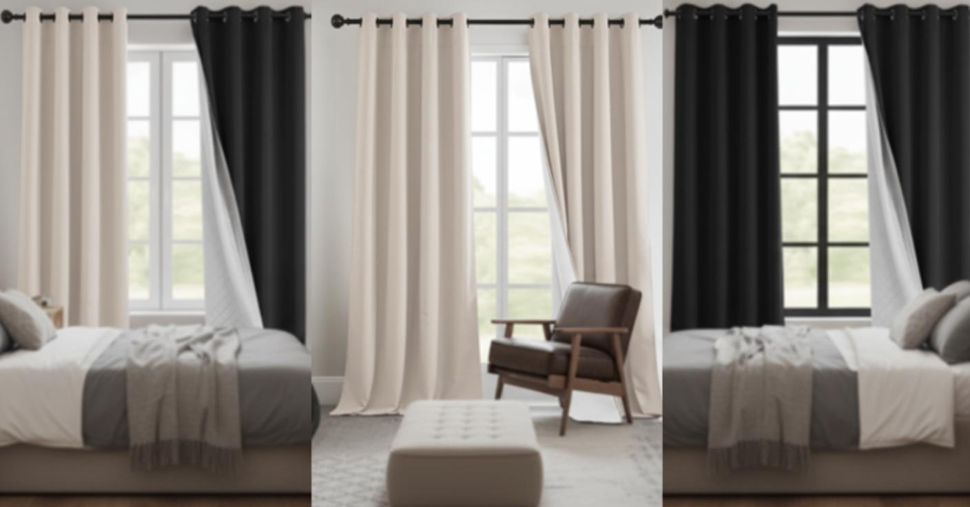Best Soundproof Curtains - Noise Reduction, Light Blocking, and Energy Saving with Stylish Linen Design