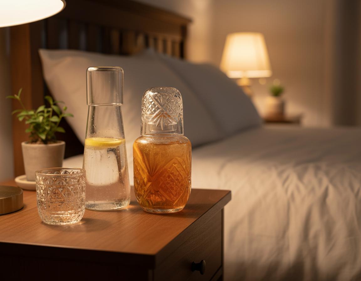 Best Temperature-Controlled Bedside Carafe - Easy Hydration, Convenient Design, and Efficient Cooling