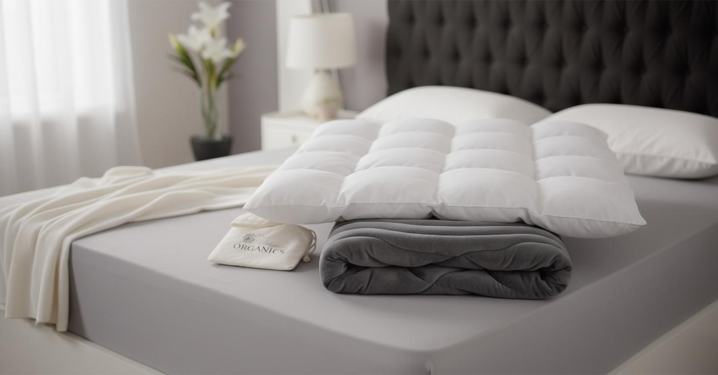 Best Temperature Regulating Mattress Pad - Pressure Relief, Enhanced Support, Cooling Comfort