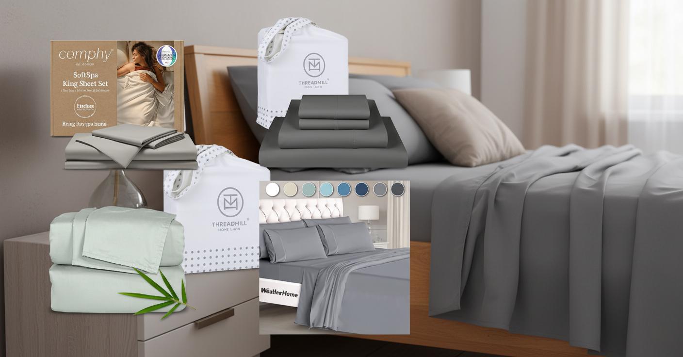 Best Temperature-Regulating Sheets - Luxurious Comfort, Spa-Like Relaxation, and Year-Round Breathability