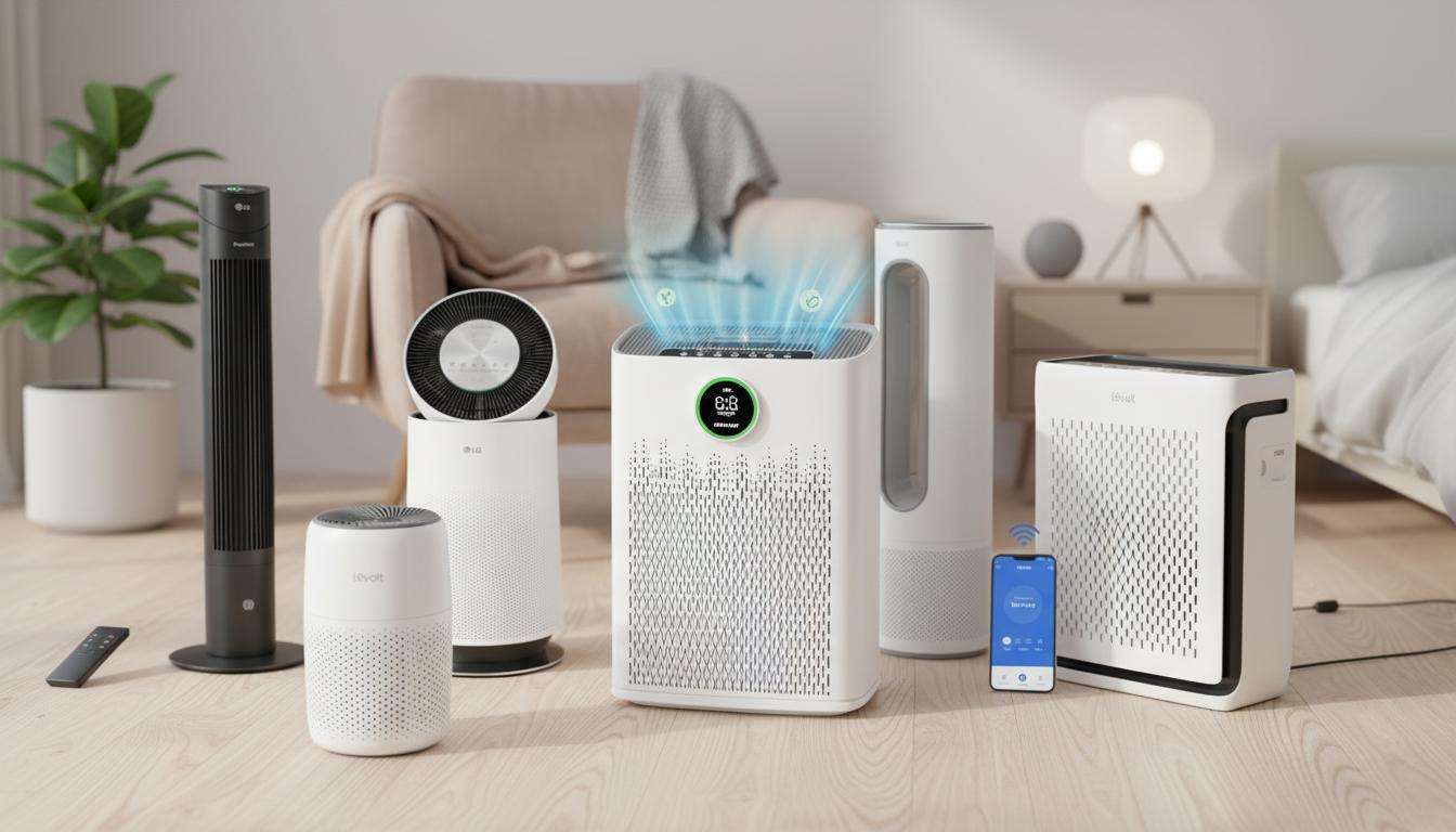 Best Ultra-Quiet Air Purifying Fan - Whisper-Quiet Operation, Adjustable Speeds, and Convenient Timer