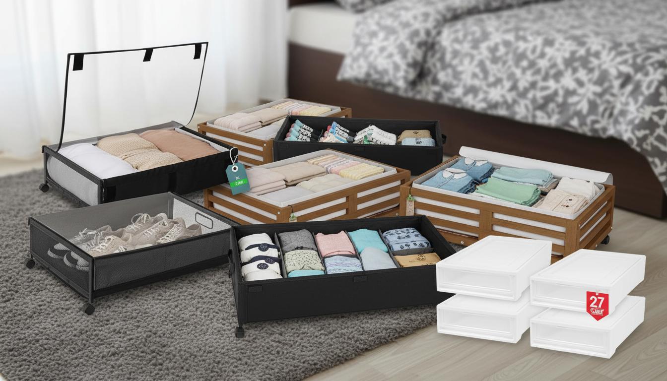 Best Underbed Storage Drawers - Spacious, Easy Access, Durable Design