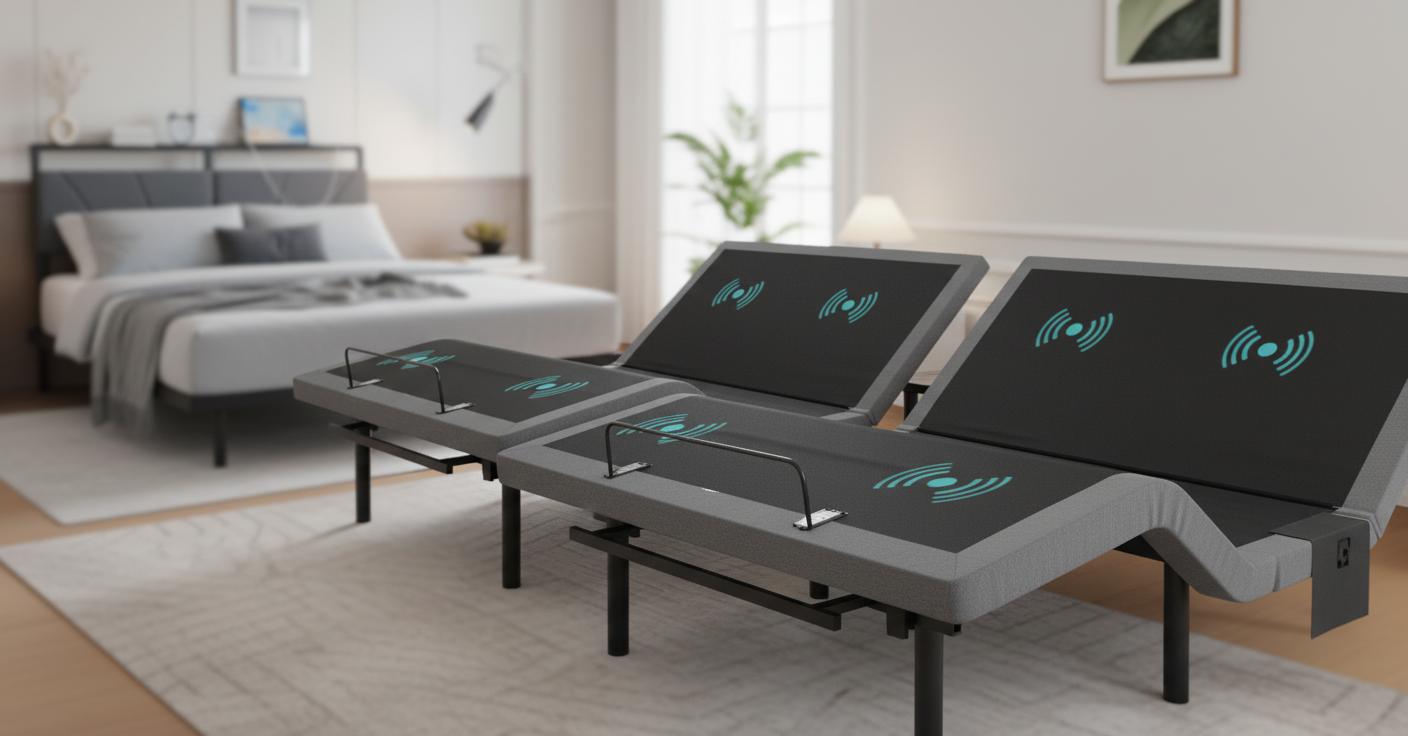 Best Wireless Charging Bed Frame - Modern Design, Ergonomic Comfort, Integrated Storage