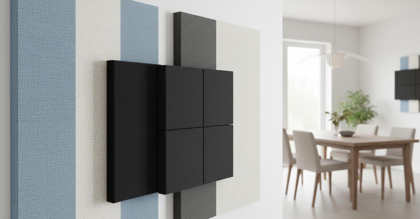 Best Acoustic Fabric Wall Panels for Dining Rooms - Sound Absorption, Echo Reduction, and Stylish Design