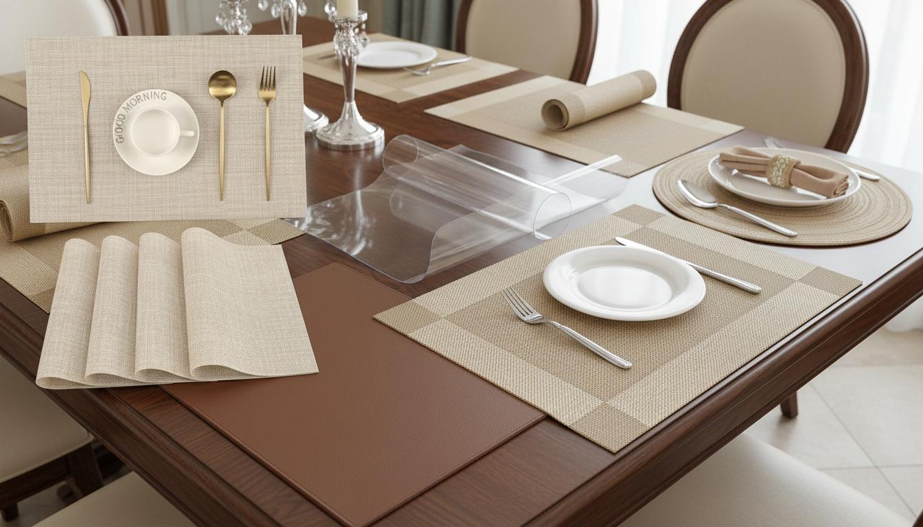 Best Anti-Scratch Dining Table Mats - Stylish, Heat-Resistant and Non-Slip Placemats