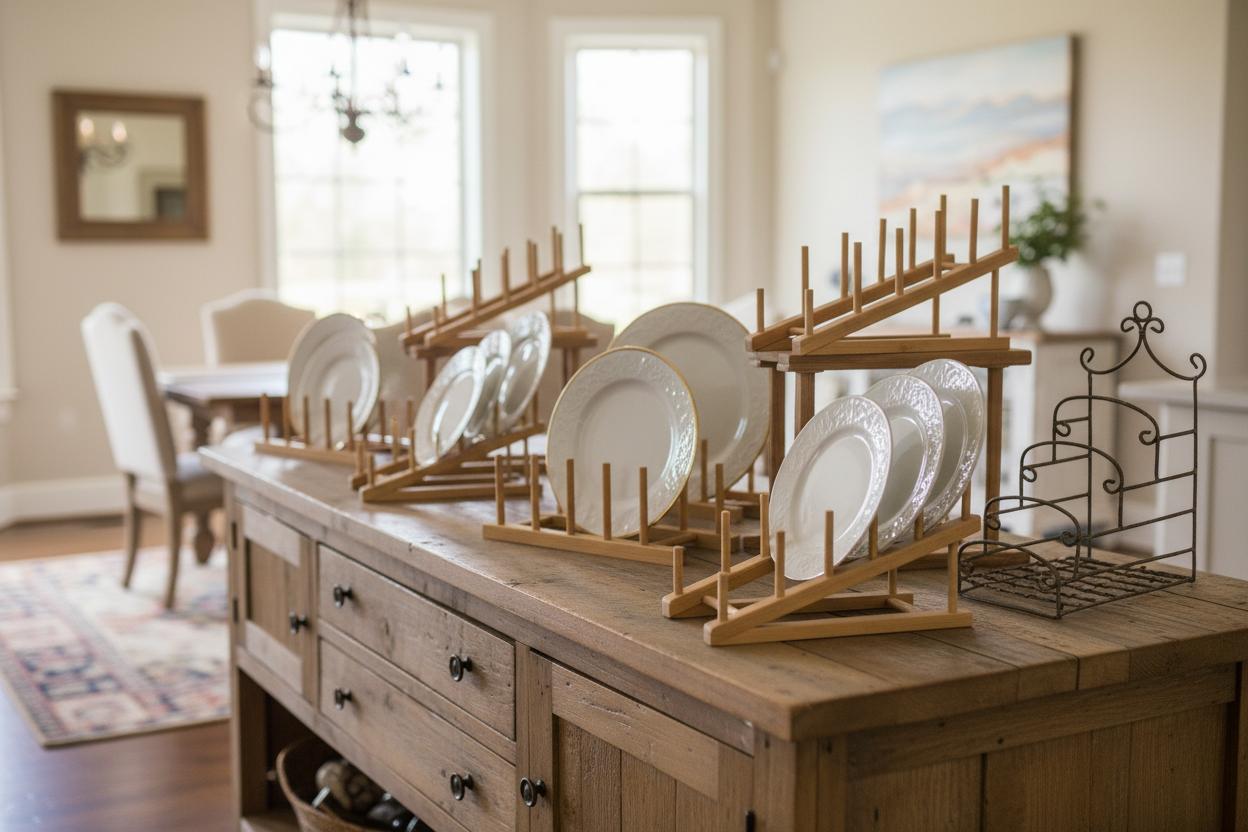 Best Artisanal Ceramic Plate Racks - Stylish Design, Efficient Organization, Space-Saving Solution