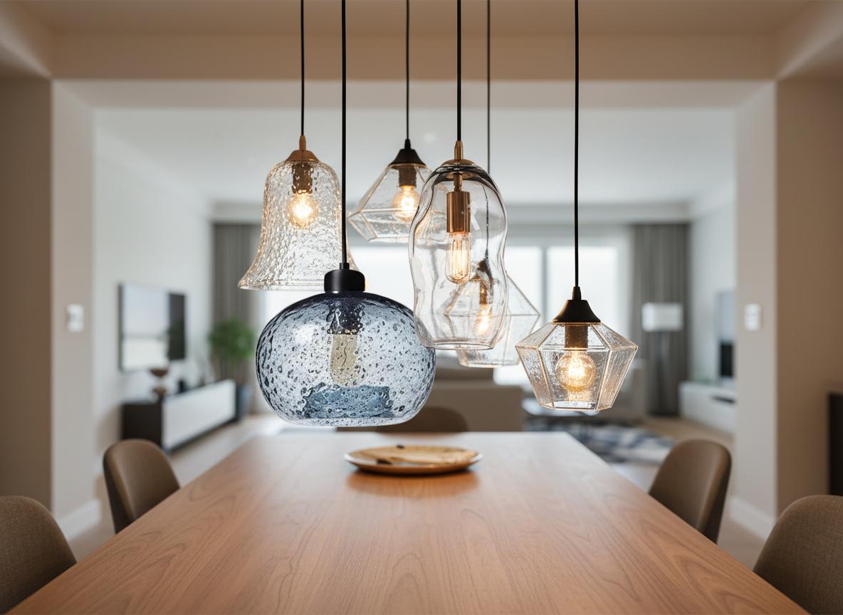 Best Artisanal Hand-Blown Glass Pendant Lights - Rustic Charm, Elegant Farmhouse Style, Unique Lighting Centerpiece