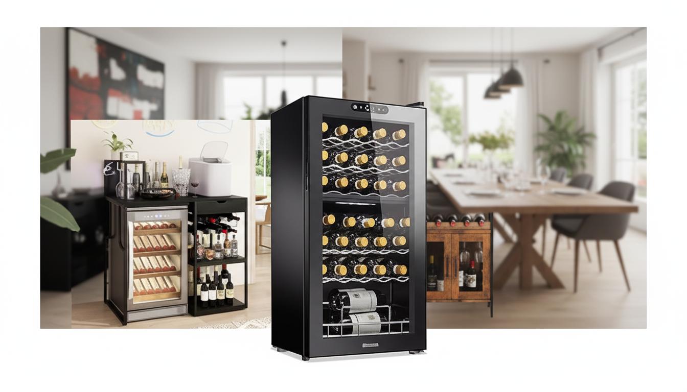 Best Automated Wine Cabinet - Stylish Home Entertaining, Efficient Wine Storage, Convenient Bar Essentials