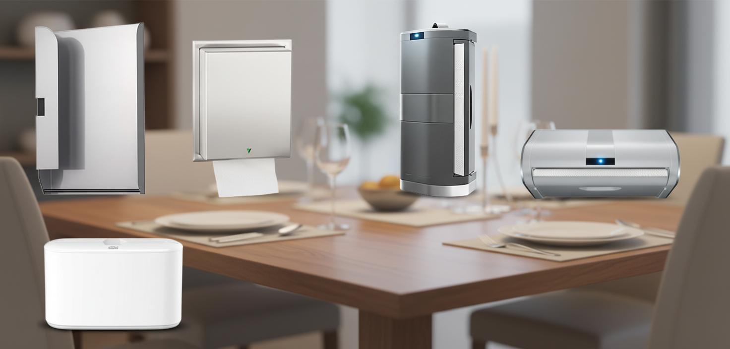 Best Automatic Napkin Dispenser - Maintaining Hygiene, Durable Stainless Steel, Efficient Paper Towel Dispensing