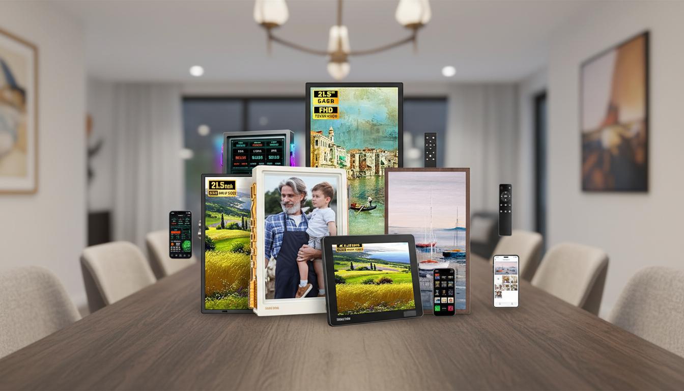 Best Digital Art Frame Centerpiece - Customizable Display, Vibrant Visuals, Smart Features