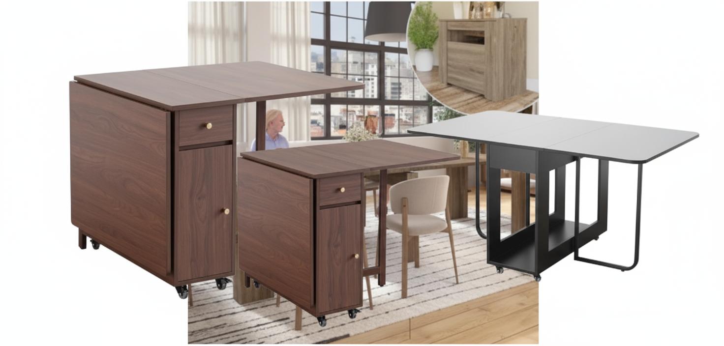 Best Extendable Console Dining Table - Space-Saving, Versatile, and Mobile Dining Solutions