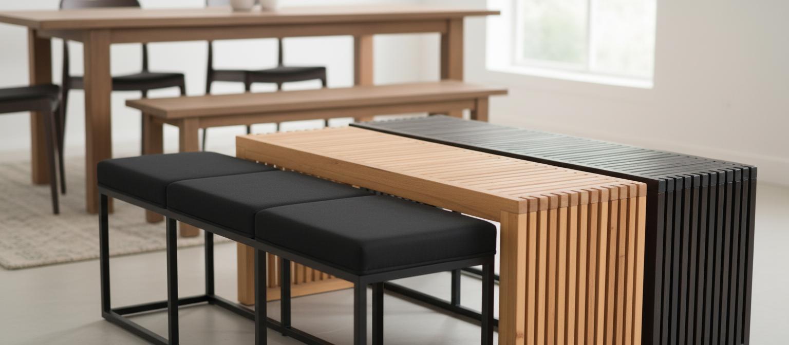 Best Extendable Dining Bench - Stylish Design, Comfortable Seating, Easy-to-Clean PU Leather Upholstery