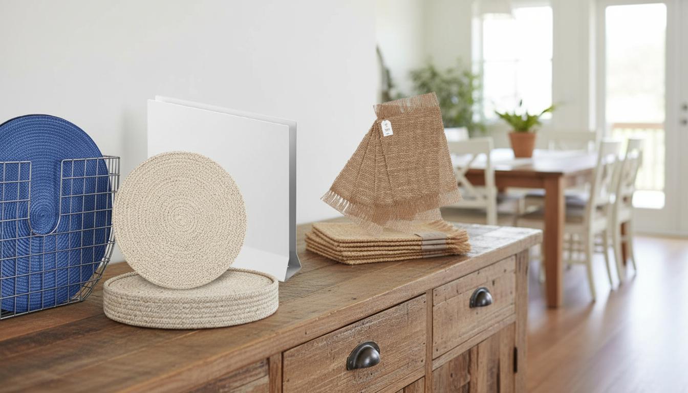 Best Handcrafted Placemat Organizers - Elegant Design, Durable Craftsmanship, and Efficient Napkin Storage