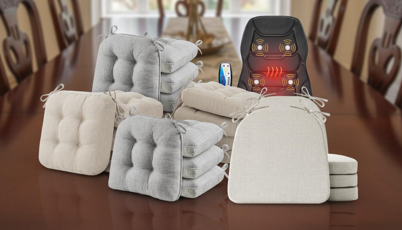 Best Heated Dining Chair Pads - Comfortable, Supportive, and Warm Seating