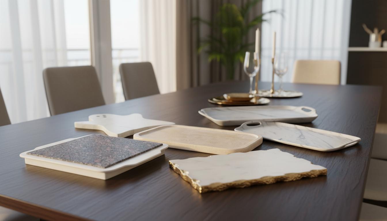 Best Heated Marble Serving Platter - Elegant Cheese Presentation, Durable Heat Retention, Sophisticated Charcuterie Display