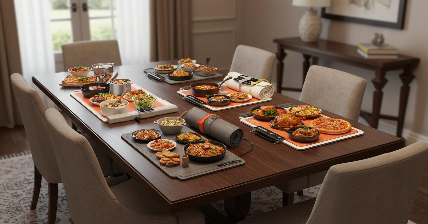 Best Heated Serving Tray - Efficient Warming, Stylish Design, Easy Portability