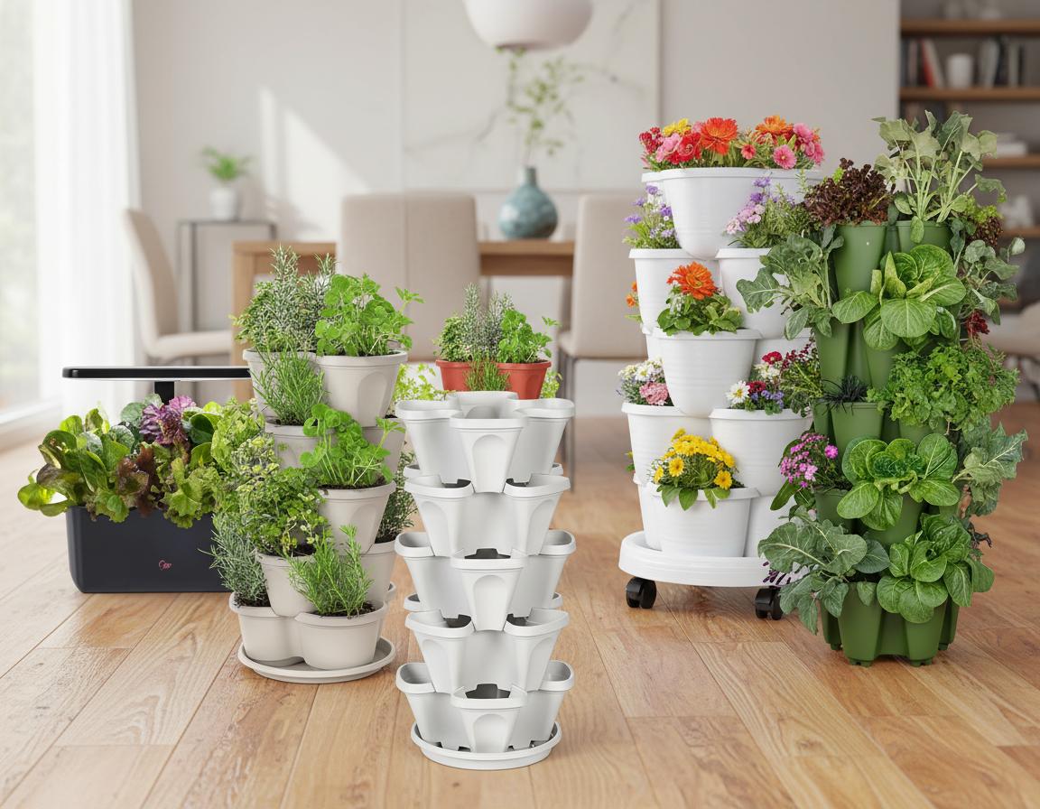 Best Indoor Vertical Herb Garden for Dining Room - Space-Saving, Year-Round Freshness, Easy Maintenance