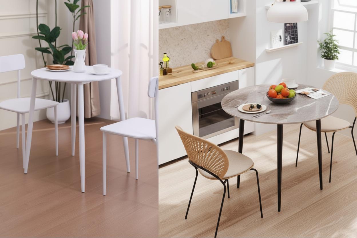 Best Integrated Induction Dining Table - Stylish Design, Space-Saving, Sleek Black Finish