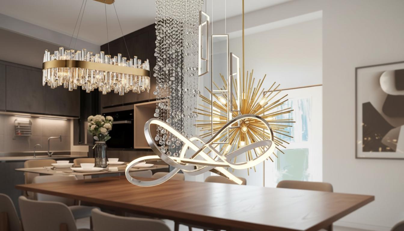 Best Integrated Smart Lighting Chandelier - Luxury Design, Elegant Ambiance, Advanced Control Features