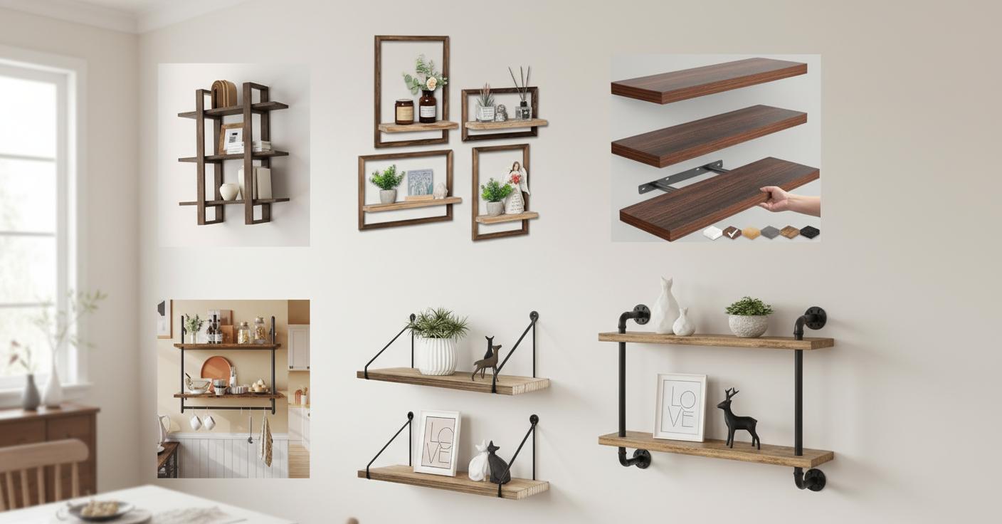 Best Modular Dining Wall Shelves - Stylishly Organizing Books, Enhancing Decor, and Maximizing Space
