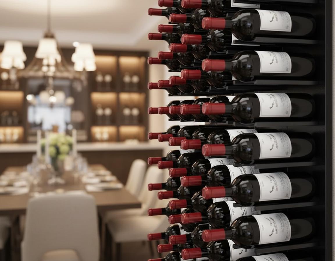 Best Modular Wine Rack Wall Panels - Stylish Design, Space-Saving, Easy Installation
