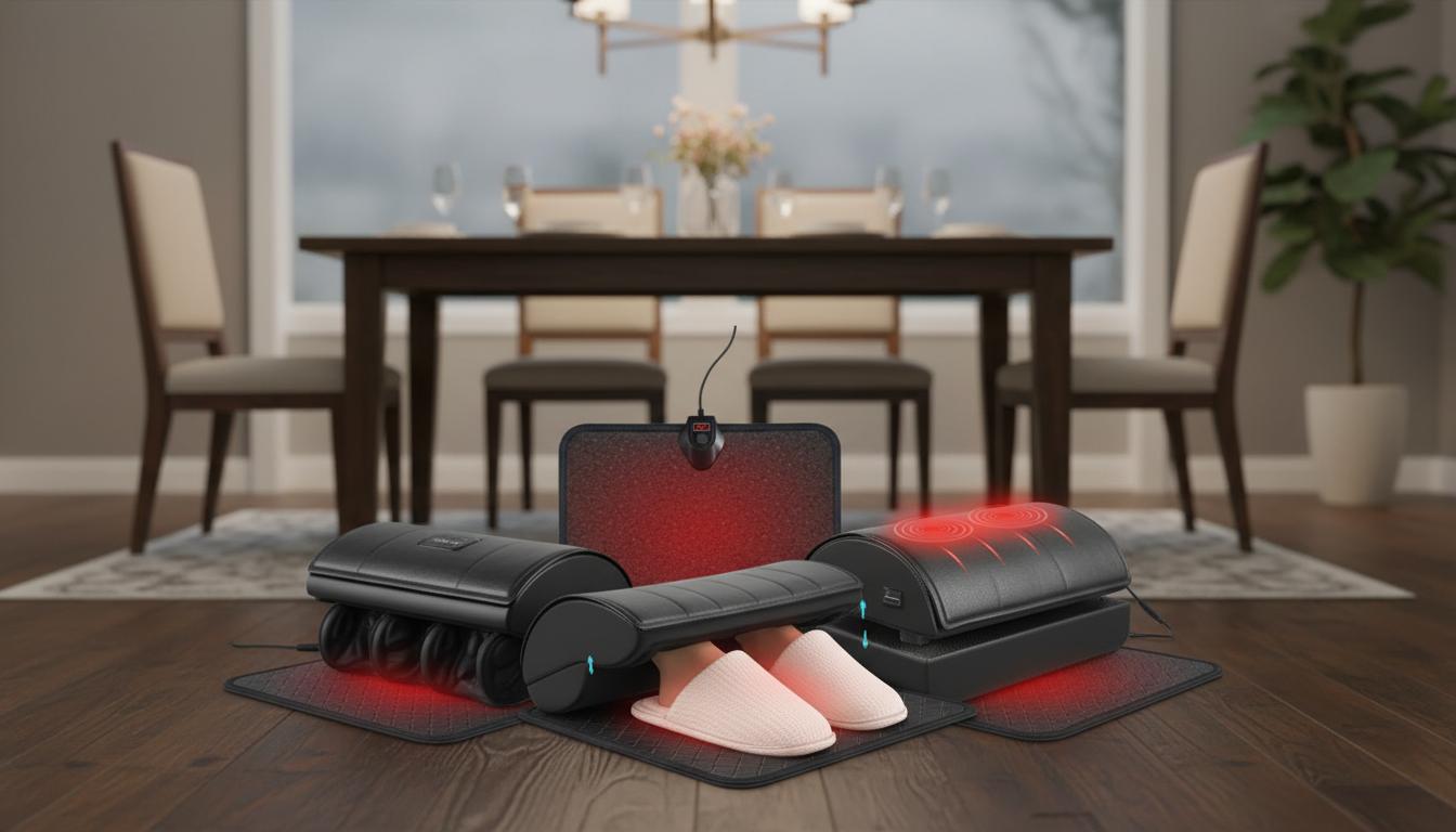 Best Motion-Sensor Under-Table Foot Warmers - Customizable Warmth, Energy-Saving Technology and Smart Convenience