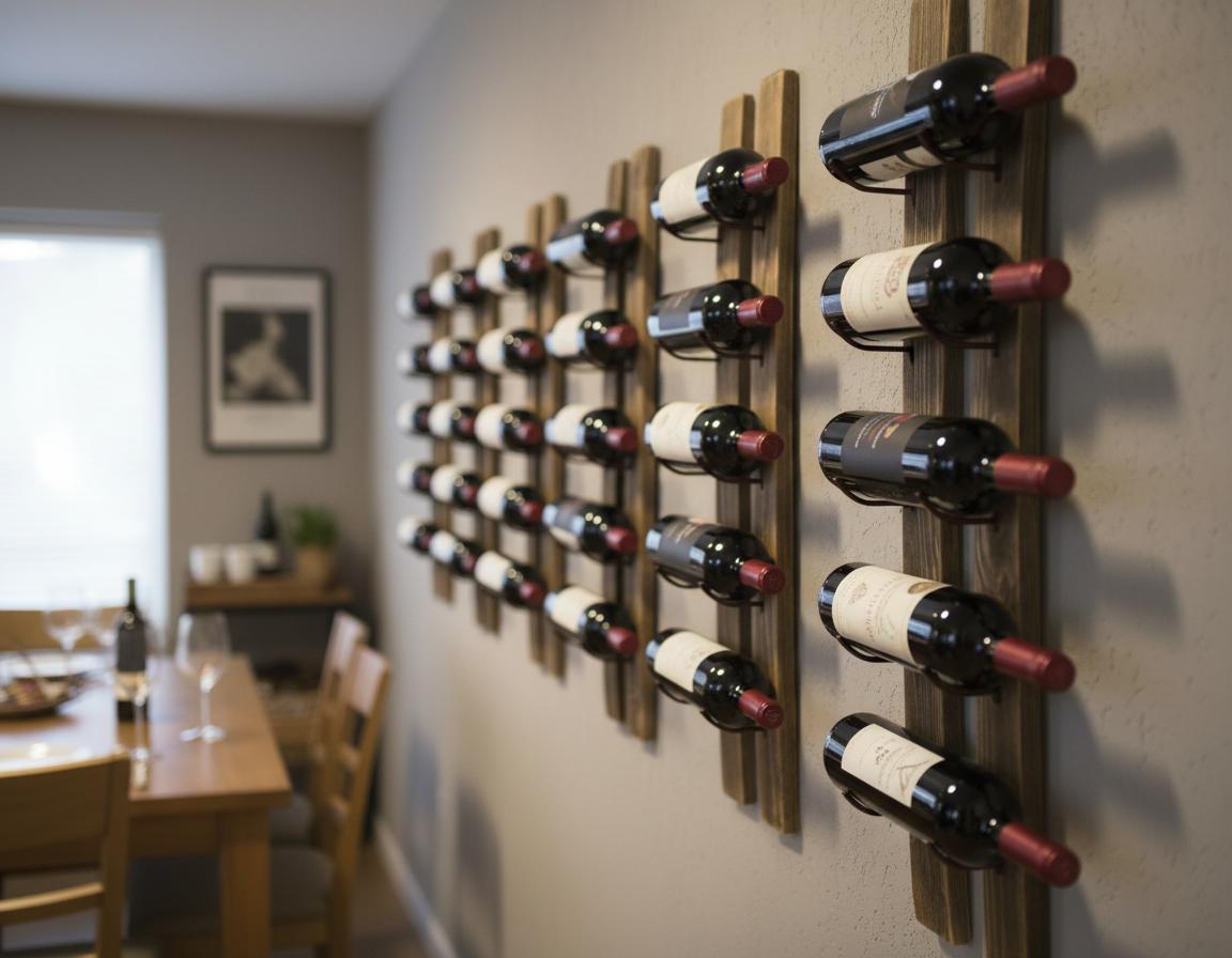 Best Reclaimed Wood Wine Rack Wall Art - Rustic Charm, Stylish Wine Storage, Unique Home Decor