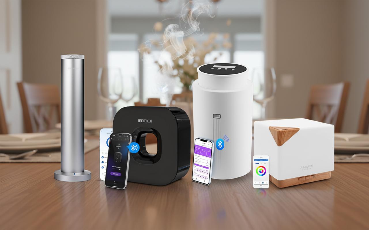 Best Smart Aroma Diffuser - Customizable Scents, Quiet Operation, Large Space Coverage