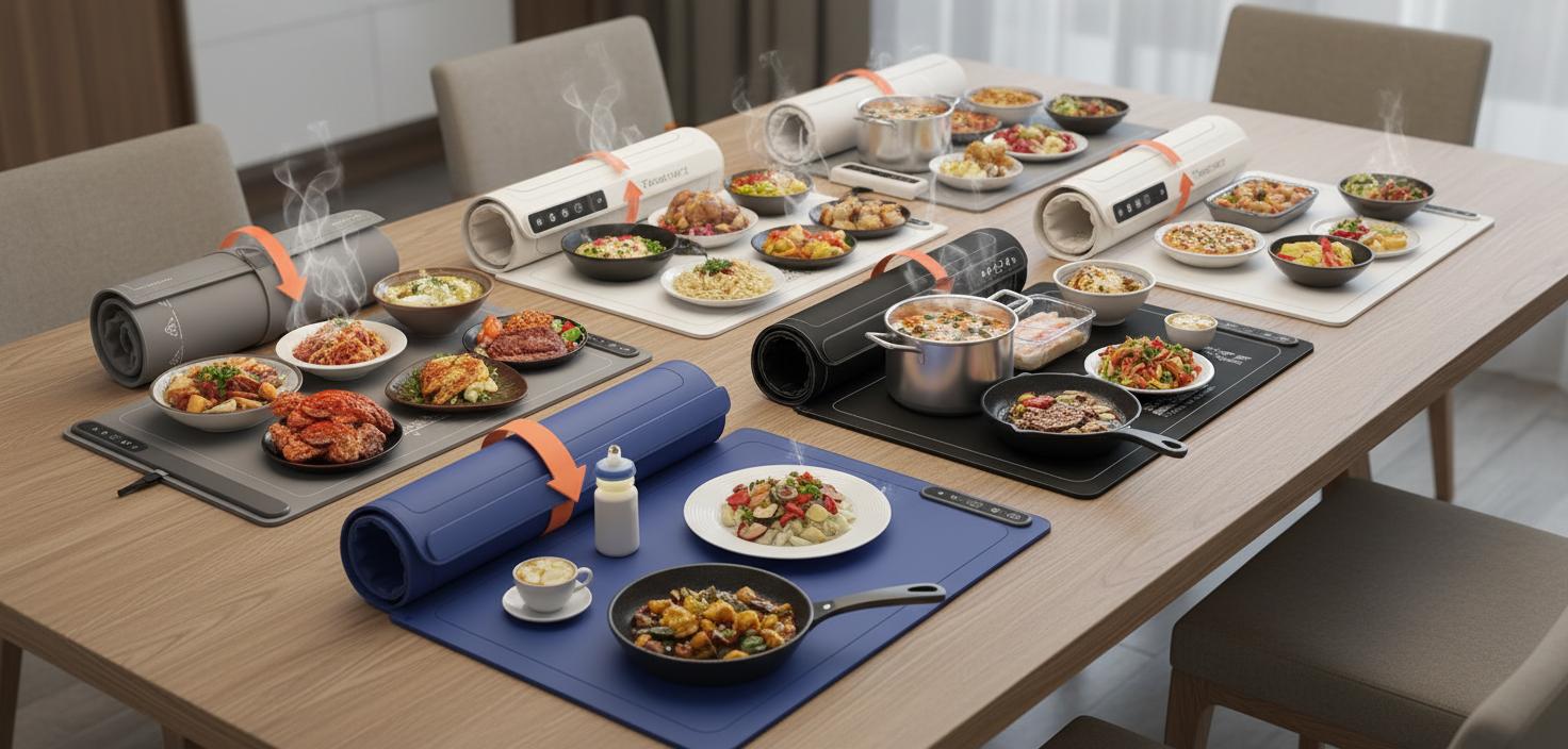 Best Smart Heated Serving Tray - Quick Warming, Even Heat Distribution, Party Ready