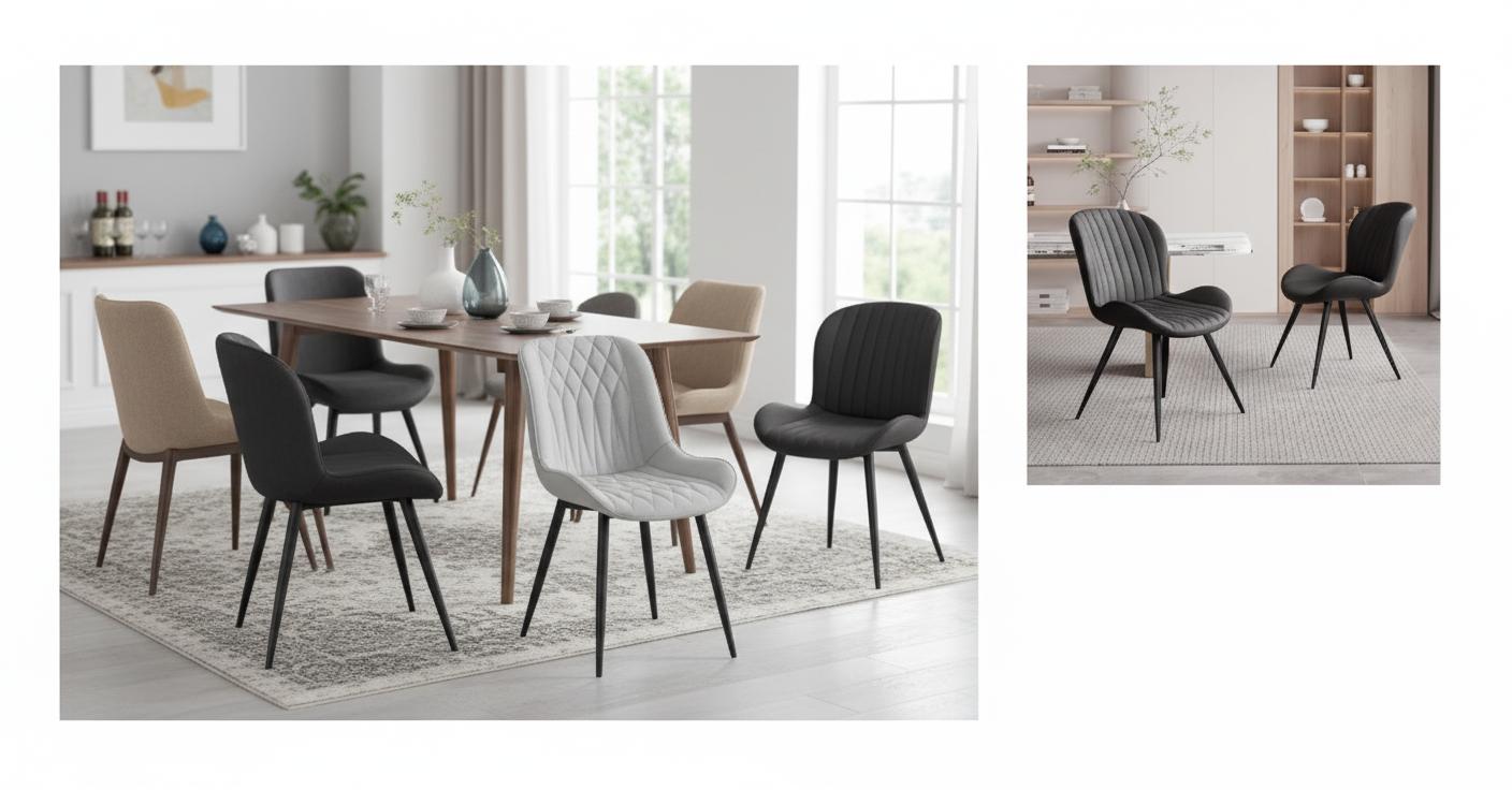 Best Sound-Absorbing Dining Chairs - Stylish Design, Comfortable Seating and Modern Flair