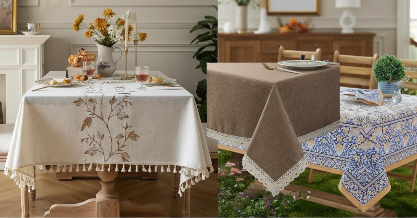 Best Stain-Resistant Designer Table Linens - Durable, Stylish, and Easy-to-Clean for Everyday Dining