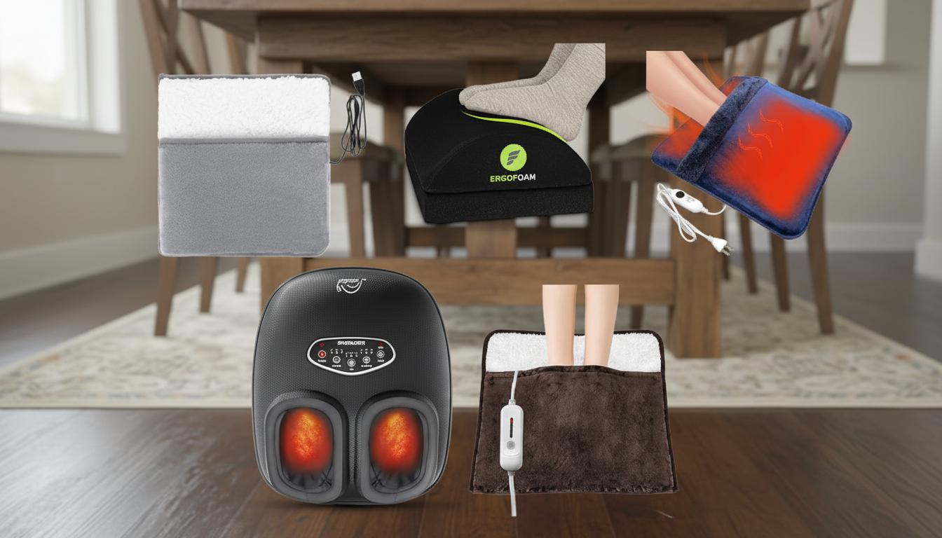 Best Under-Table Foot Warmer - Efficient Heating, Compact Design, and Energy Saving