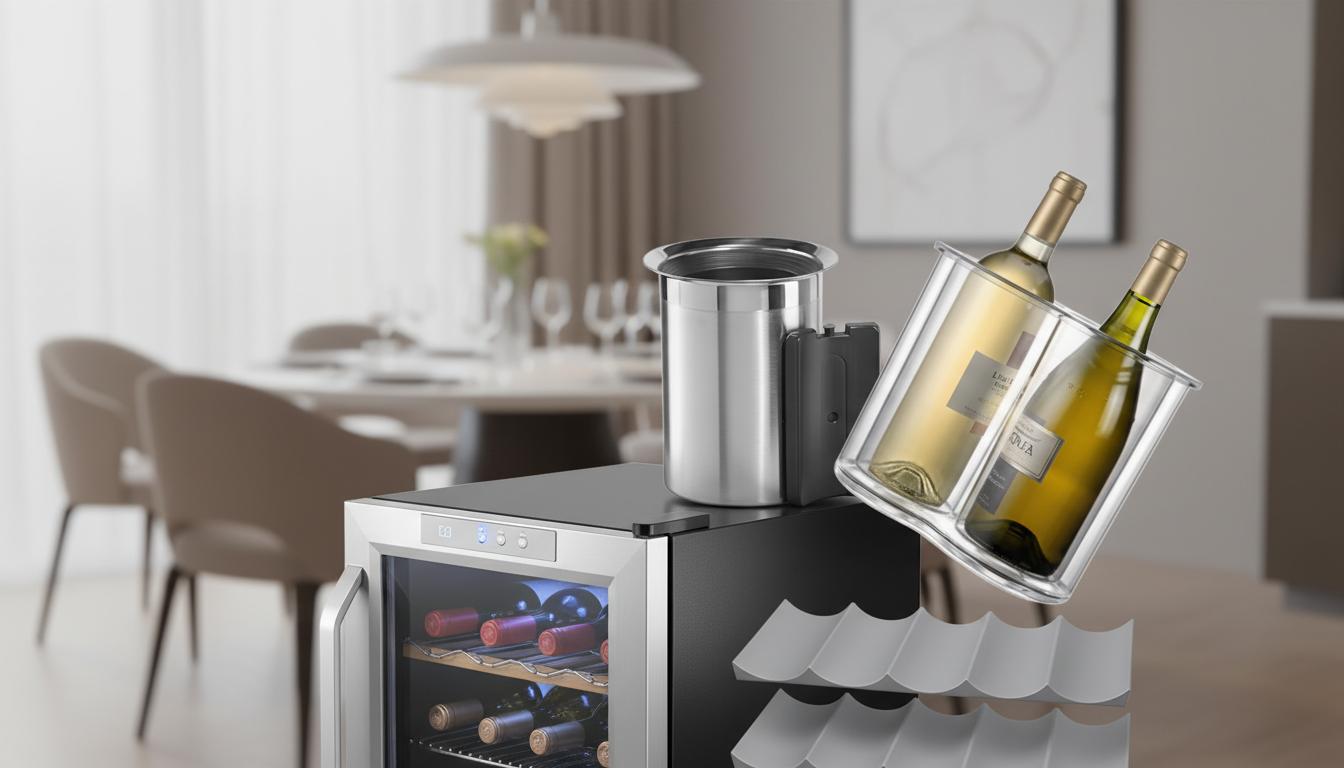 Best Under-Table Wine Chiller Drawer - Precise Temperature Control, Secure Storage, and Space-Saving Design