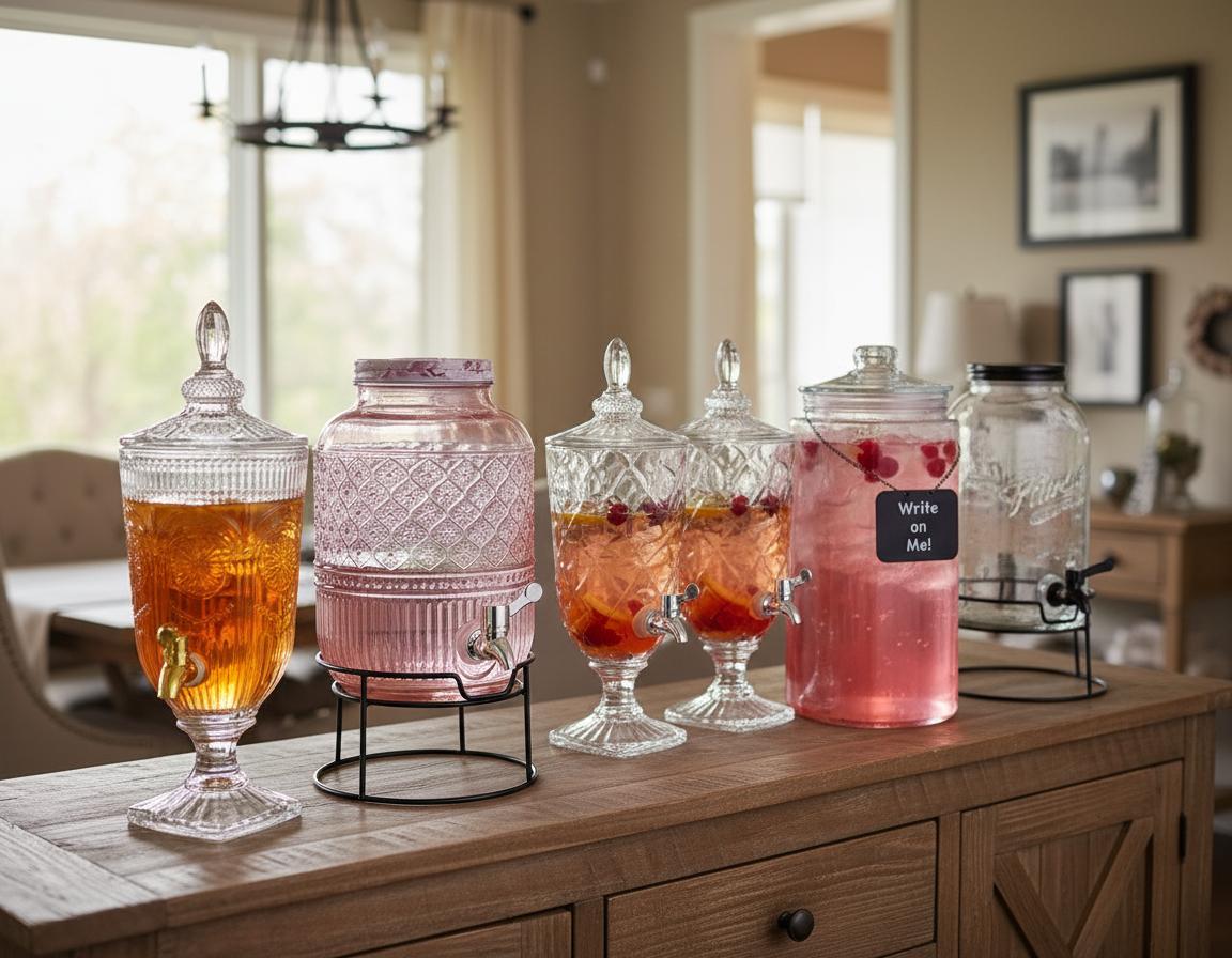 Best Vintage-Style Water Dispenser - Stylish Design, Leak-Proof Convenience, Large Group Serving